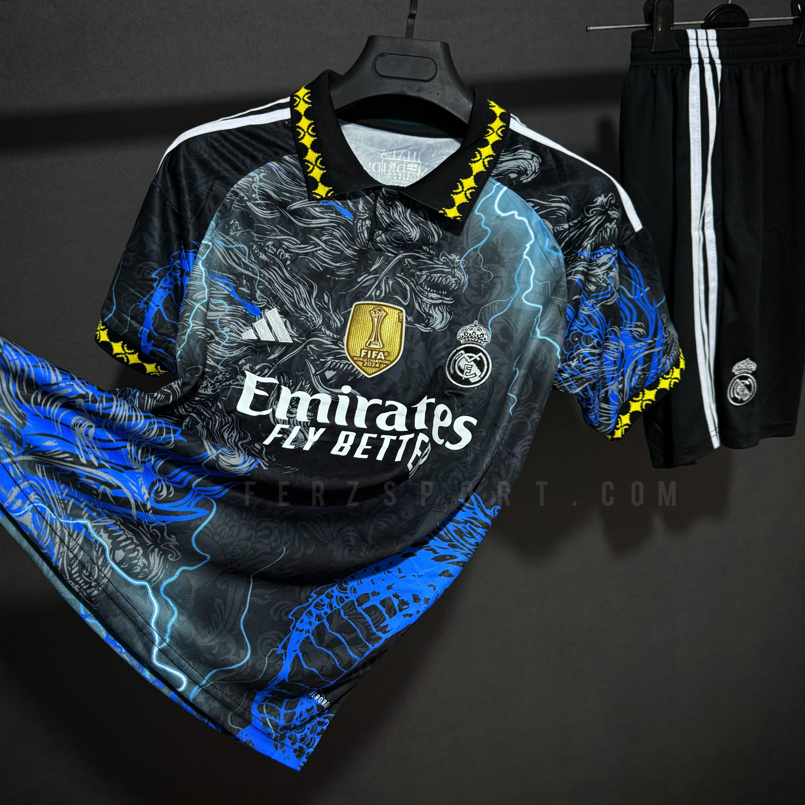 تیشرت و شورت دراگون رعدوبرقی رئال مادرید (+A) - تصویر 5