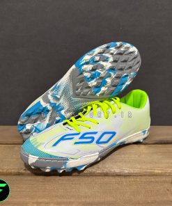 کفش استوک ریز چمن مصنوعی آدیداسF50‌ (سفید)