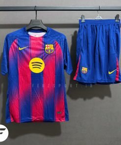 کیت اول بارسلونا2026 (ست+A)
