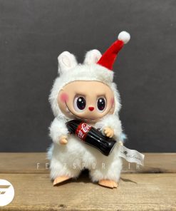 عروسک لبوبو سفید کوکاکولا