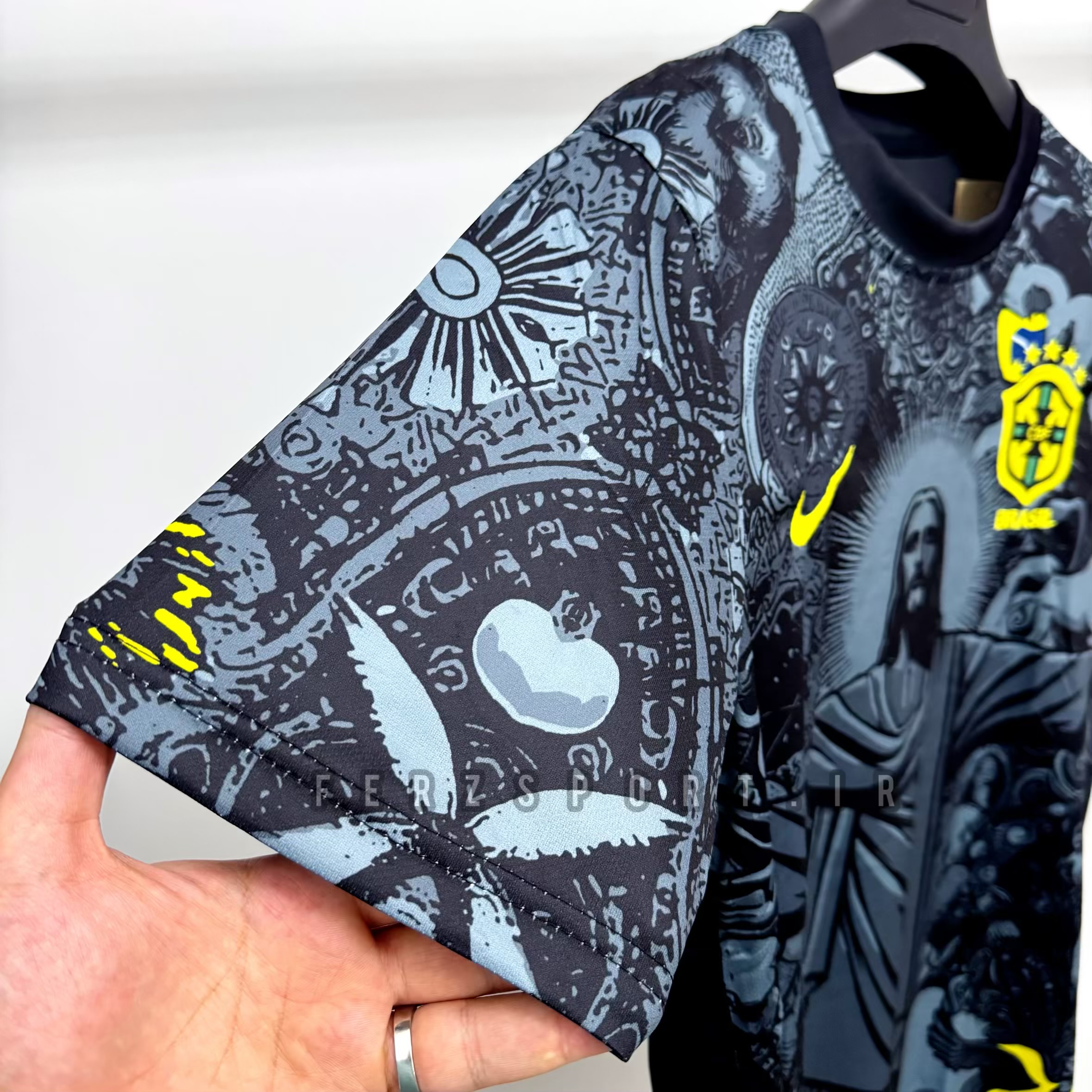 کیت کانسپت مسیح برزیل مشکی طوسی (+A) - تصویر 7