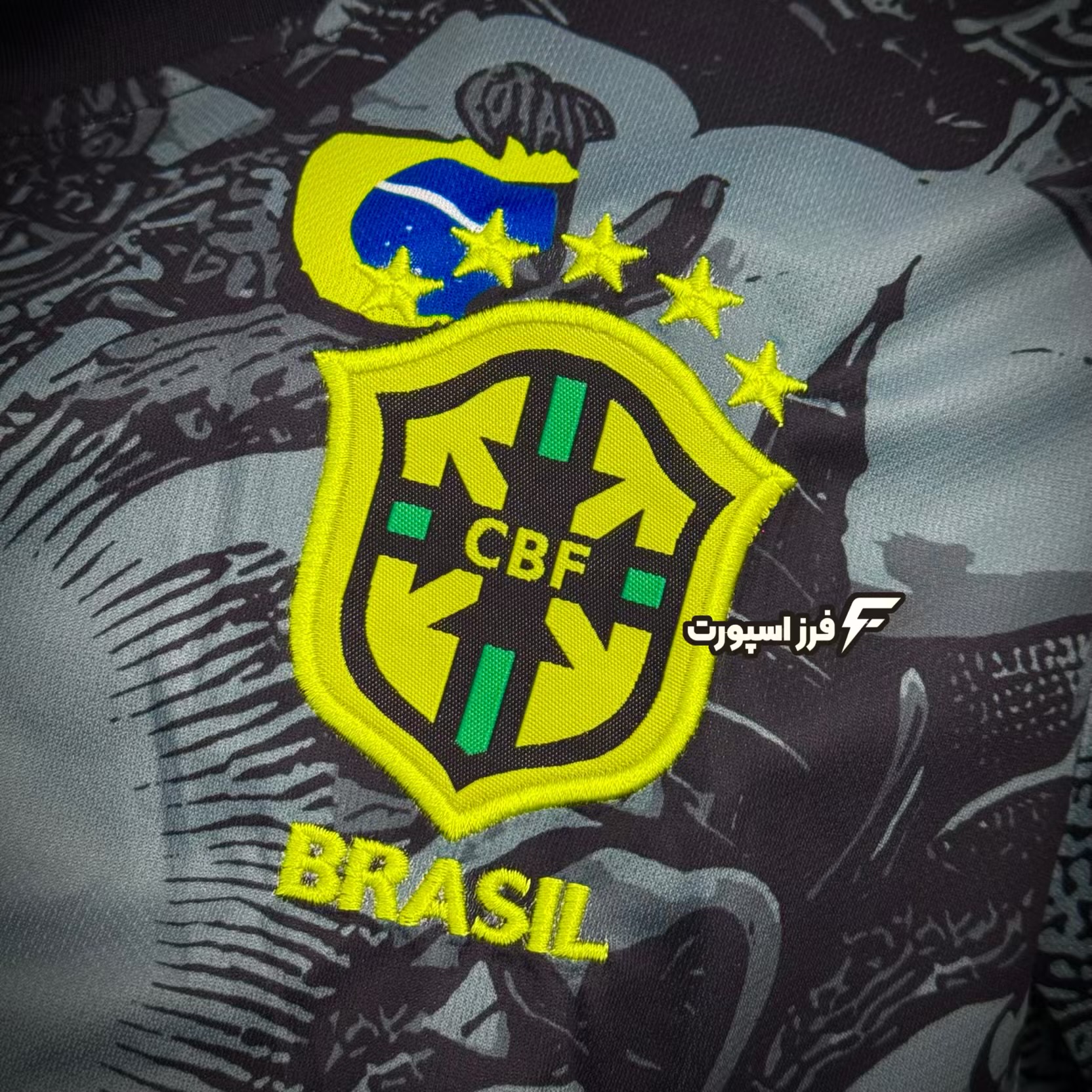 کیت کانسپت مسیح برزیل مشکی طوسی (+A) - تصویر 3