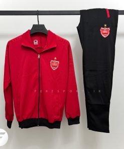 ست گرمکن و شلوار هتلی پرسپولیس (قرمز مشکی)