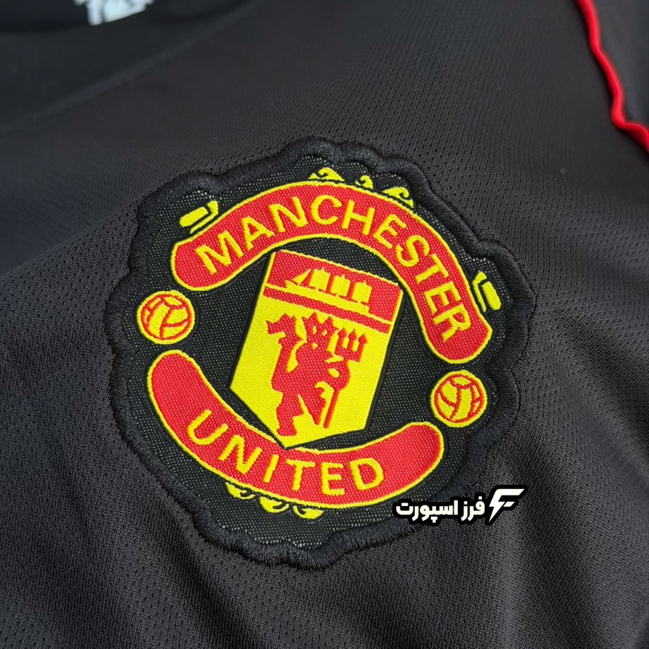 کیت مشکی منچستریونایتد۲۰۰۸ (+A) - تصویر 3